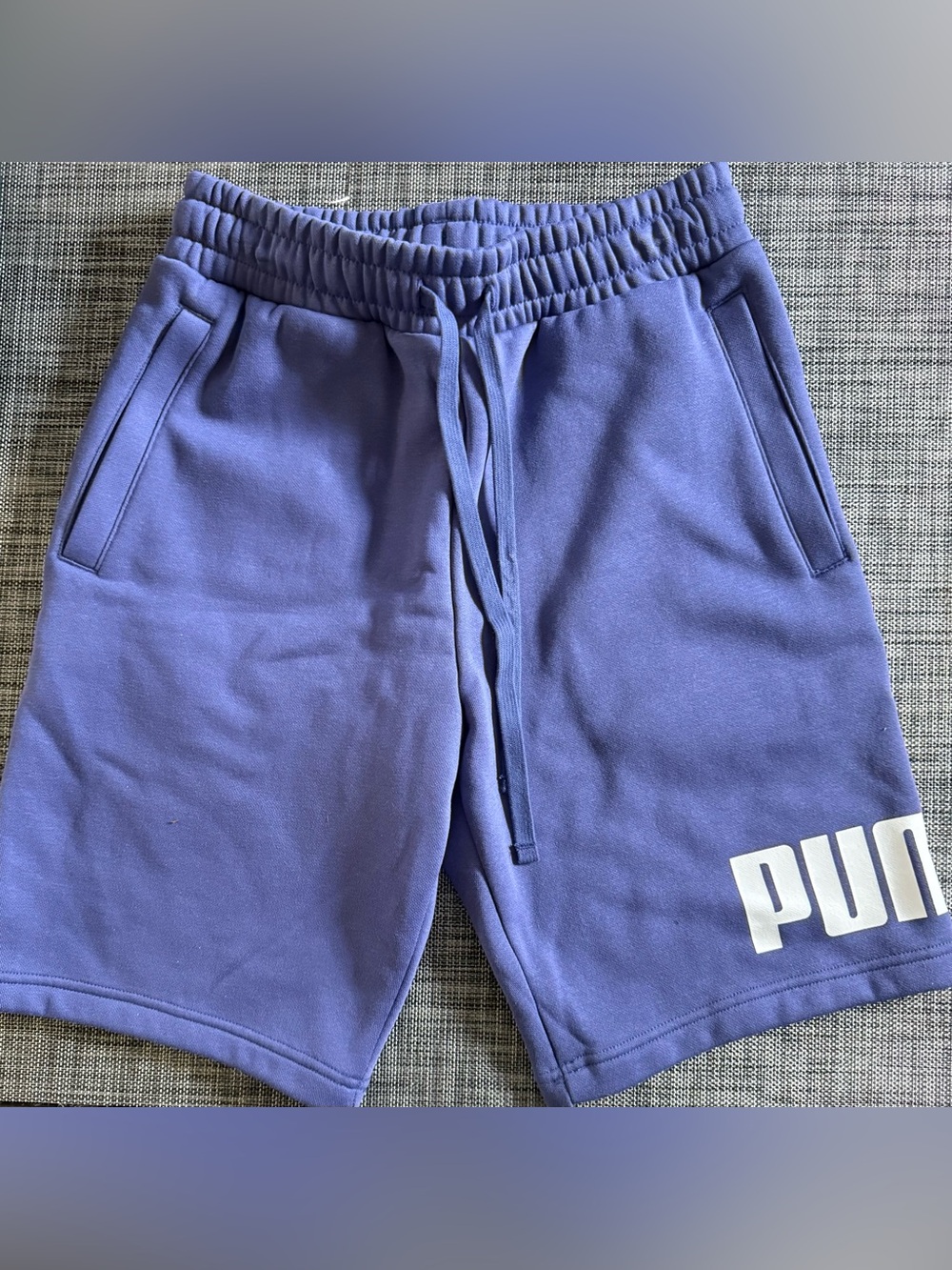 Puma Men’s Lavender Athletic Drawstring Shorts